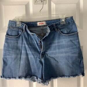 Wrangler Denim Cut Off Shorts